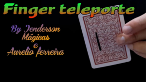 Finger Teleport by Jenderson Magica's video DOWNLOAD Tintenlinie springt von Kartenrückseite auf Finger