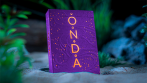 ONDA V2 (Purple) by Jocu Playing Cards Unterwasser Poker Kartenspiel Lila