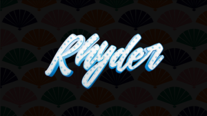 Rhyder by Geni video DOWNLOAD Falsche Karte verwandelt sich in ausgewählte