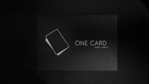One Card by Daniel Garcia gewählte Karte in transparentem Umschlag Index Tricksystem