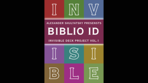 Biblio ID (1.0) by Alexander Shulyatsky eBook DOWNLOAD Invisible Deck Unsichtbares Kartenspiel