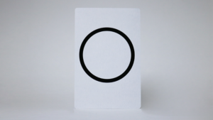 Bicycle Jumbo Gaff Card Double Face (Circle/Square) Jumbo ESP Karten Kreis Quadrat
