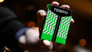 Tempo Green Playing Cards Cardistry Poker Spielkarten grün