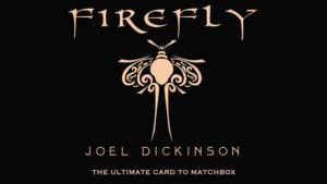 Firefly by Joel Dickinson signierte Karte erscheint in Streichholzschachtel