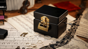 Music Box by Colin Underwood and TCC Magic Objekte erscheinen in Spieluhr