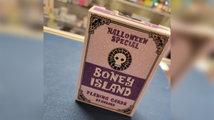 Boney Island Playing Cards by Magic Apple Skelett Halloween Poker Spielkarten lila