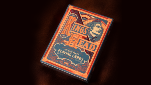 King's Head (Blue & Red) Playing Cards by Joker and the Thief Poker Kartenspiel blau rot