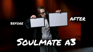Soulmate (Large A3 size) by Hide & Sergey Koller magische Whiteboard Tafel für hunderte Tricks Bühne