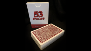 53 Magicians Deck of Cards 53 Zauberer Poker Kartenspiel rot