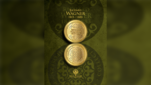 Richard Wagner (Composers) Playing Cards Poker Kartenspiel grün gold limitiert
