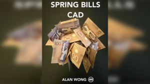 Spring Bills CAD by Alan Wong Klappgeldscheine Kanadische Dollar 12 Stück