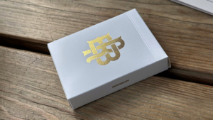 Monogram Playing Cards markiertes Poker Kartenspiel weiß