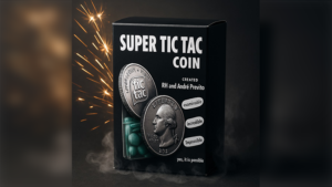 Super Tic Tac Coin by André Previato and RH Münze durch Tic Tac Dose