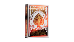 Bicycle 140th Anniversary Playing Cards by US Playing Card Poker Kartenspiel rot