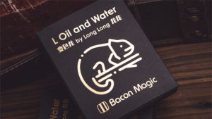 L Oil and Water (Red) by Long Long & Bacon Magic Kartentrick rotes Etui