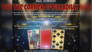 The Corner of Piccadilly (Limited Edition Trump Size Antique) by Paul Gordon Monte Vintage