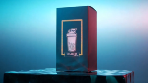 SHAKER by Ma Arif Austausch + Forciergimmick in Form eines Getränke Shakers