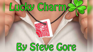 Lucky Charm by Steve Gore gewählte Karte an unmöglichen Ort