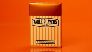 No.13 Table Players Vol.26 Playing Cards by Kings Wild Project Poker Kartenspiel orange