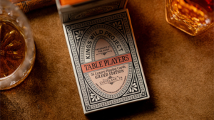 Gilded No.13 Table Players Vol.40 Playing Cards by Kings Wild Project Poker Kartenspiel grau pink