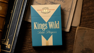 Gilded No.13 Table Players Vol.42 Playing Cards by Kings Wild Project Poker Kartenspiel blau gelb
