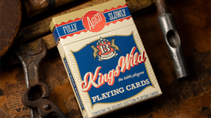 Gilded No.13 Table Players Vol.43 Playing Cards by Kings Wild Project Poker Kartenspiel blau
