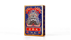Chinese Style Opera Playing Cards Peking Oper Poker Kartenspiel blau