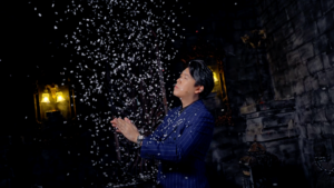 Invisible Snow by Bond Lee and MS Magic Schneekanone Schnee aus Hand Schneesturm in China