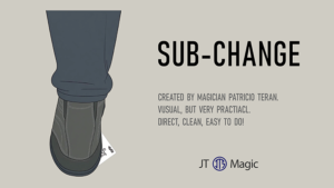SUB-CHANGE by Patricio Terán and JT Magic (Blue) Joker unter den Füßen verwandelt sich in gewählte Karte blau