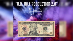 B.H. Bill Production 2.0 by Juan Pablo (USD) Geldscheine erscheinen in Fingern Dollar