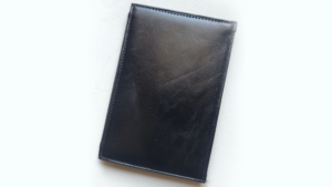 Mini Bombshell Wallet (Black Smooth) by CAHYO Austauschgeldbörse Brieftasche Glattleder