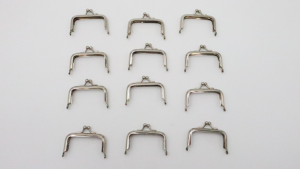 Purse Frames (Silver, 12 in one pack) Goshman Geldbörsenbügel 12 Stück