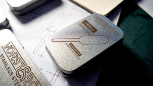 Vorst&Bosch Stainless Steel Paddle (Small Straight) Kellentrick Paddeltrick Edelstahl kleine Version