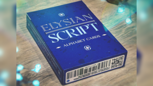 The Elysian Scripts by Phill Smith Alphabet markiertes Kartenspiel für Mentalzaubertricks