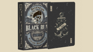 Black Rum Playing Cards Piraten Totenkopf Poker Kartenspiel schwarz