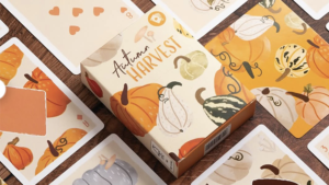 Autumn Harvest Playing Cards by Puckator UK Herbst Poker Kartenspiel