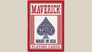 Maverick Made in the USA (Red) Playing Cards Poker Kartenspiel rot