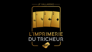 L'imprimerie du Tricheur by Jean Pierre Vallarino 4 Blanko Karten verwandeln sich in Ass Vierling