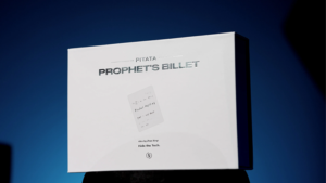 Prophet's Billet by PITATA elektronisches Vorhersagesystem Handschrift auf Zettel