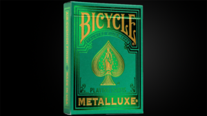 Bicycle Metalluxe Green Playing Cards by US Playing Card Co. Poker Kartenspiel grün