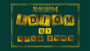 Idiom by Mike Shaw Buchstabenplättchen Vorhersage
