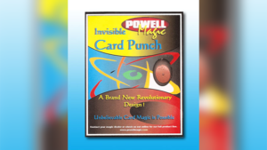 Invisible Card Punch by Dave Powell Karten jederzeit markieren