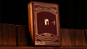 Red Roots (Teak Edition) by Room One Poker Spielkarten braun