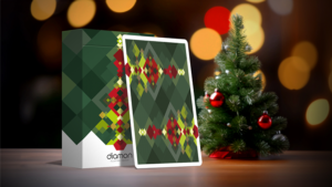 Diamon Playing Cards N° 24 by Dutch Card House Company Weihnachten Poker Kartenspiel grün