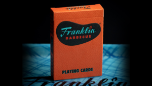 FRANKLIN BBQ CLASSIC ORANGE PLAYING CARDS Poker Kartenspiel orange