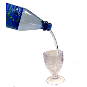 Air Borne (for Soda or Wine) Schwebendes Glas Wein oder Softgetränk