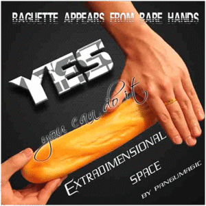 Erscheinendes Baguette, Extradimensional space (Baguette) by Pangu Magic - Zaubertrick