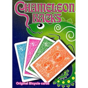 Chameleon Backs by Vincenzo di Fatta Rückseiten von Karten ändern Farbe Bicycle
