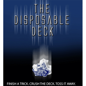 Disposable Deck 2.0 (blue) by David Regal Kartenspiel Nachbildung Bicycle blau 200 Stück