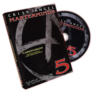Masterminds (Card Fusion) Vol. 5 by Criss Angel DVD Karte zerreißen und wiederherstellen + Ort erraten